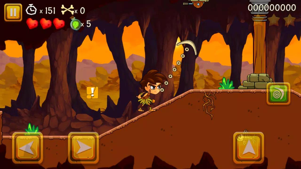 Super Warrior Dino Adventures  Screenshot 2