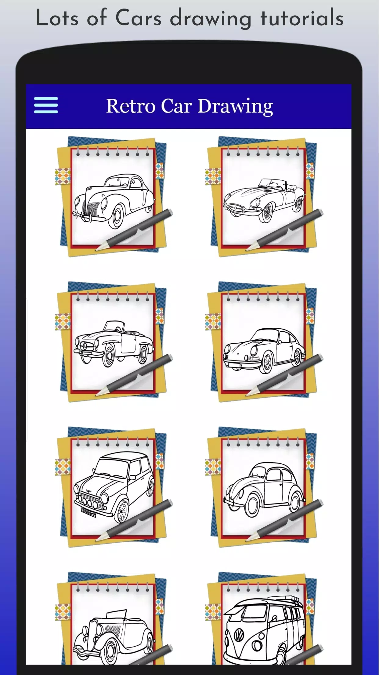 How to Draw Classic Cars  Screenshot 1