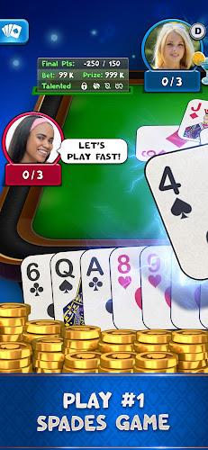 Spades Plus - Card Game  Screenshot 1