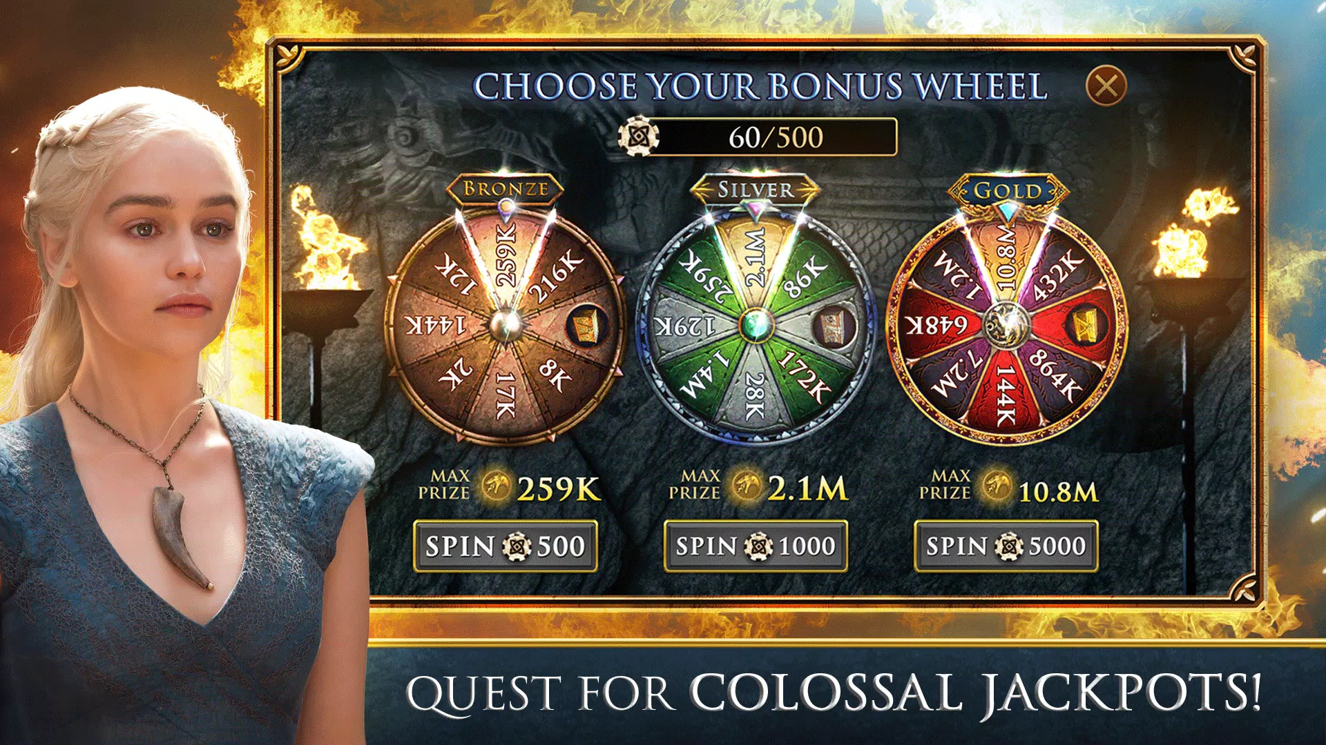 Game of Thrones Slots Casino  Screenshot 1