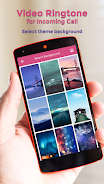 Video Ringtone for Incoming Ca  Screenshot 1