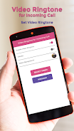 Video Ringtone for Incoming Ca  Screenshot 4