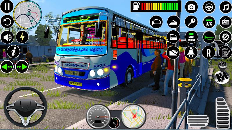 City Coach Bus Game 3D  Screenshot 6