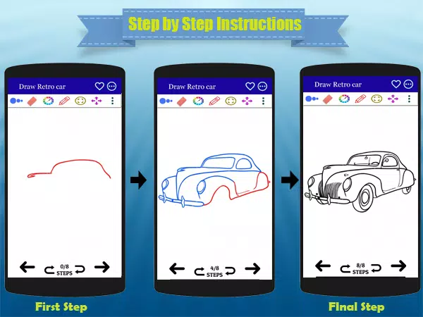 How to Draw Classic Cars  Screenshot 3