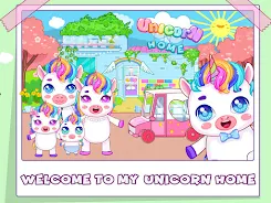 Mini Town: Unicorn Home  Screenshot 1