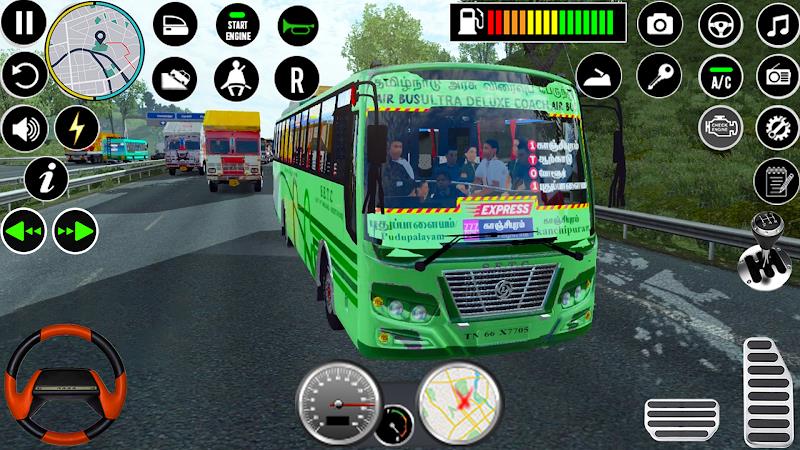 City Coach Bus Game 3D  Screenshot 10