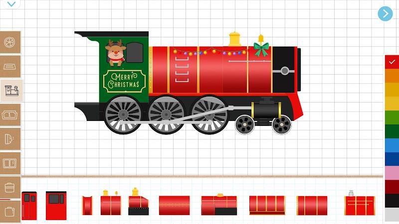 Christmas Train Game For Kids  Screenshot 2