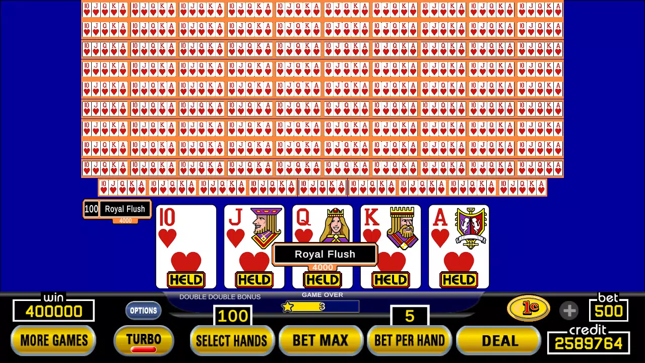 Hundred Play Draw Video Poker  Screenshot 3