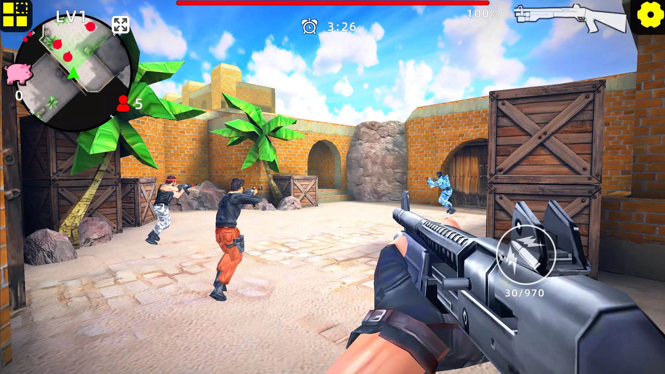 Gun Strike: FPS Shooter Game  Screenshot 2