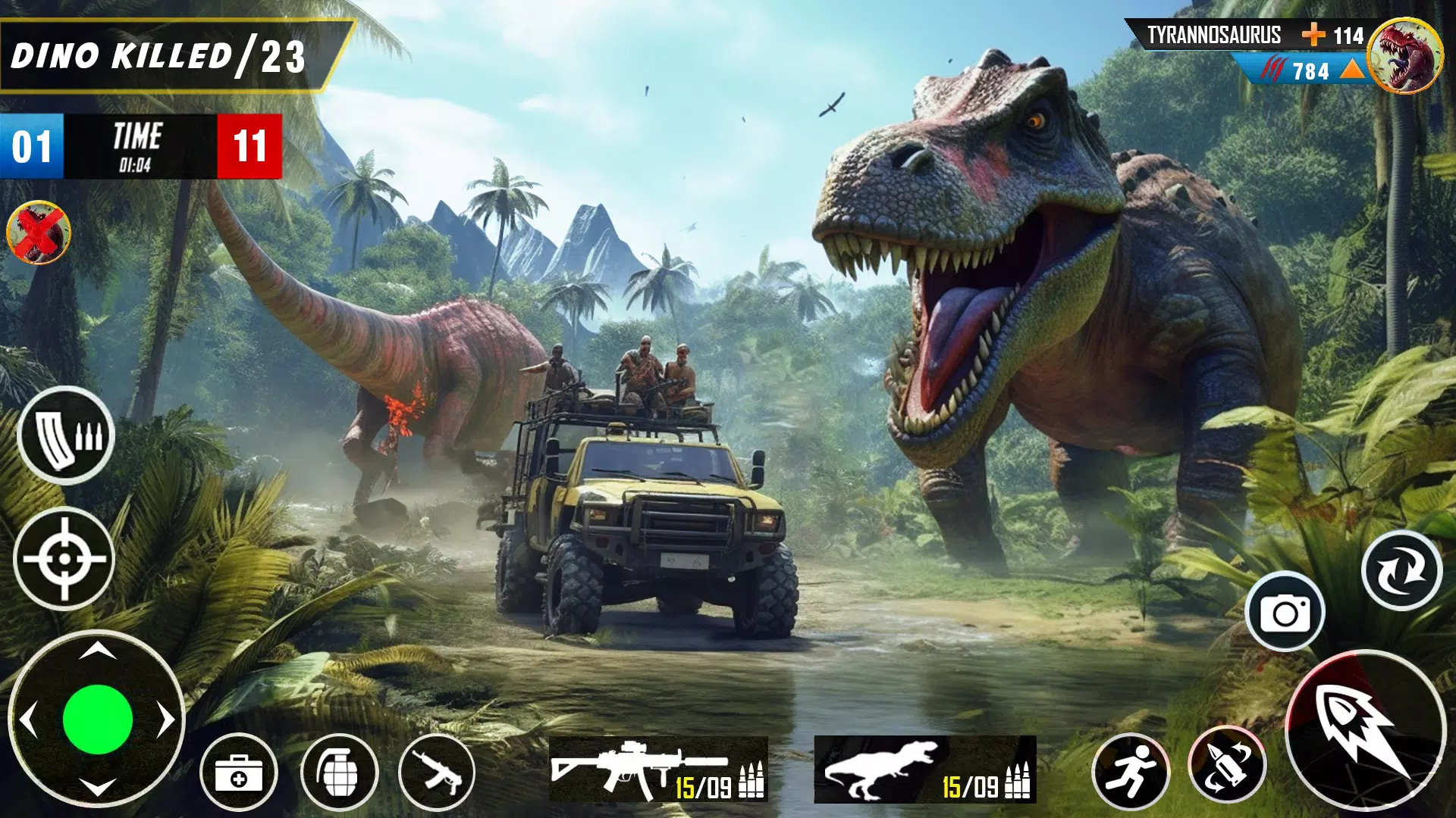 Wild Dinosaur Hunting Games 3D  Screenshot 1