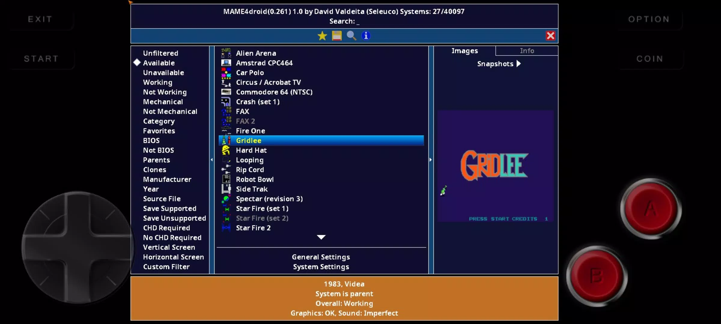 MAME4droid 2024  Screenshot 2