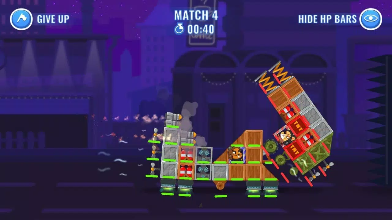 Boom-Boom Cars: Craft & Fight!  Screenshot 1