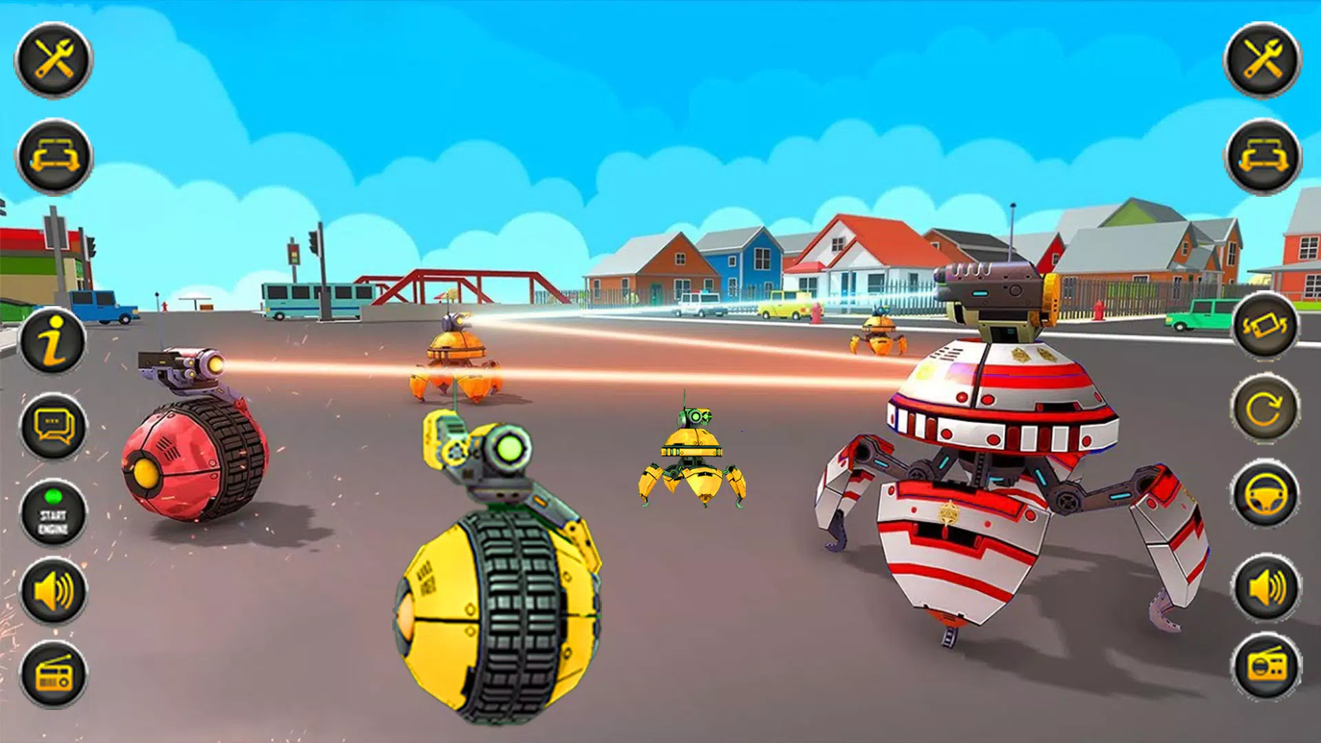 trò chơi bắn súng robot 3d  Screenshot 2