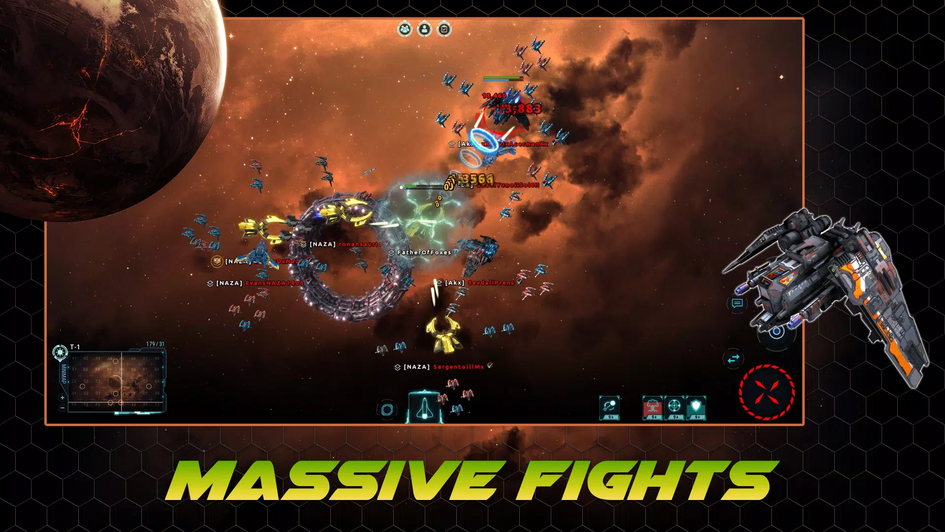 WarUniverse: Cosmos Online  Screenshot 1