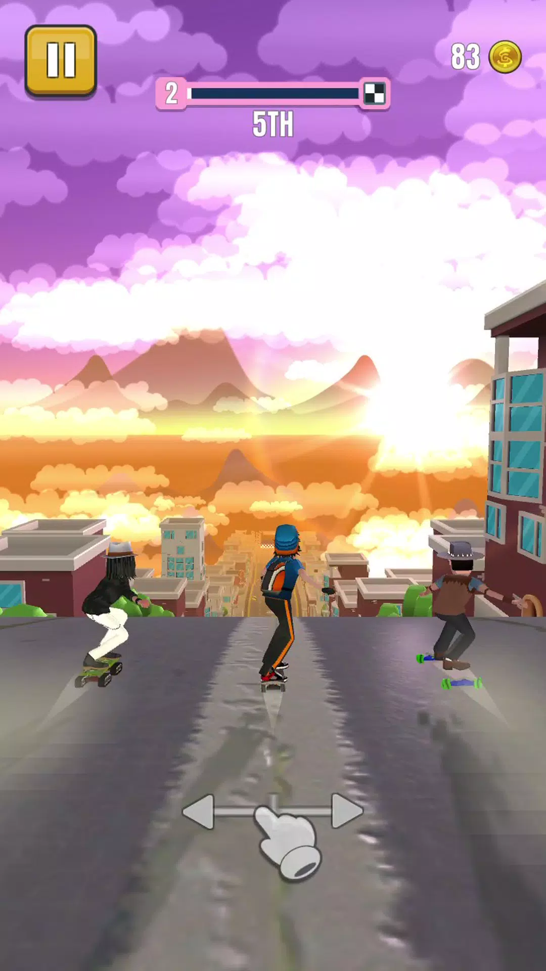 Faily Skater Street Racer  Screenshot 3