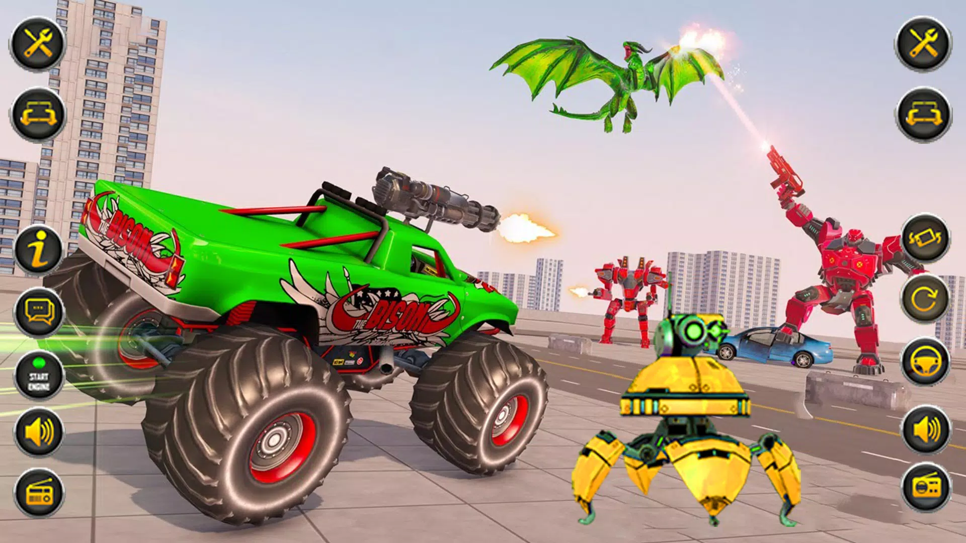 trò chơi bắn súng robot 3d  Screenshot 1