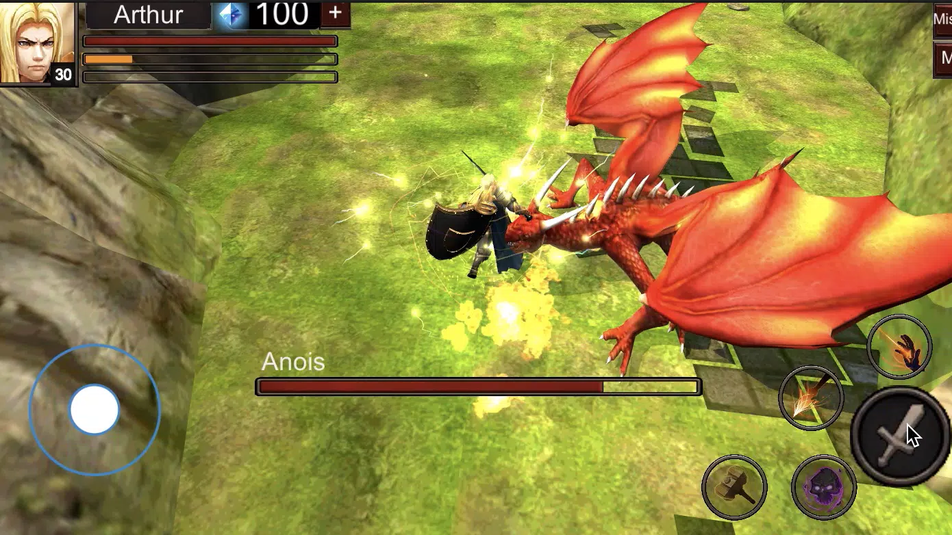 Dragon and Fire:Knight Rising  Screenshot 2