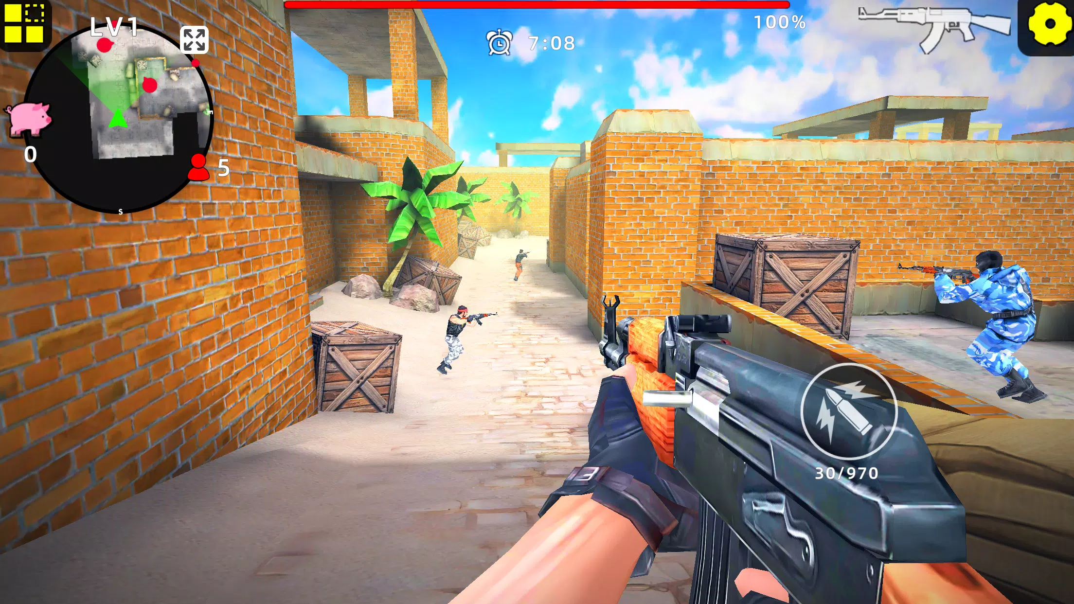 Gun Strike: FPS Shooter Game  Screenshot 1