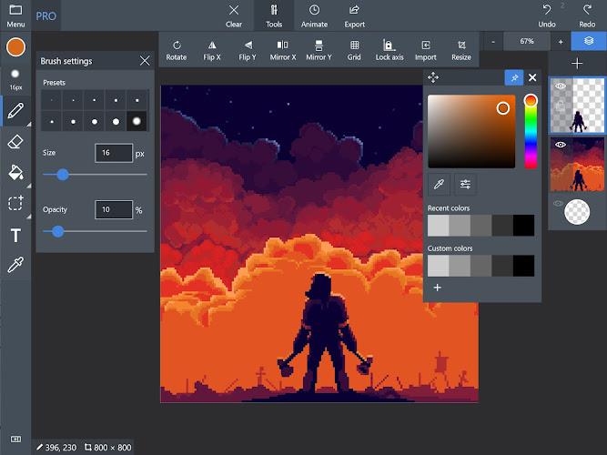 Pix2D - Pixel art studio  Screenshot 5