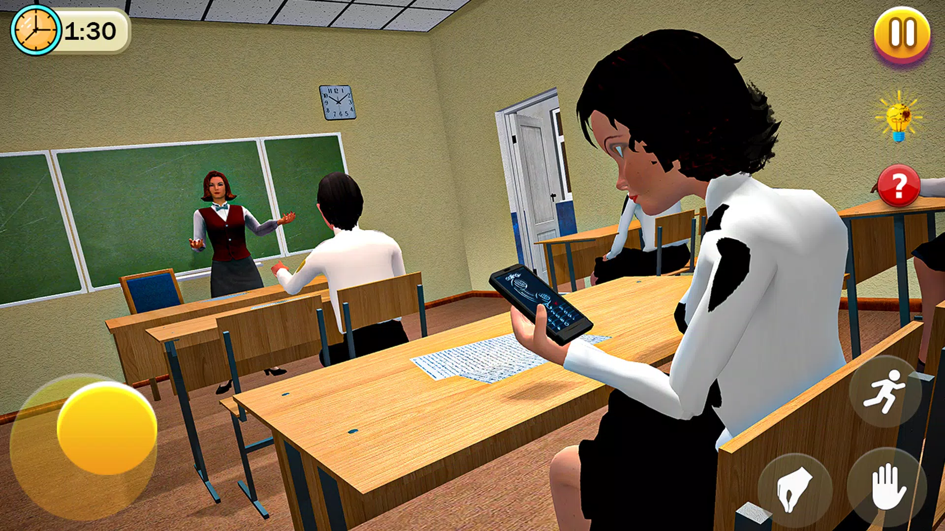 Angry Evil Teacher Creepy Game  Screenshot 3