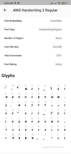 Marathi Fonts  Screenshot 4