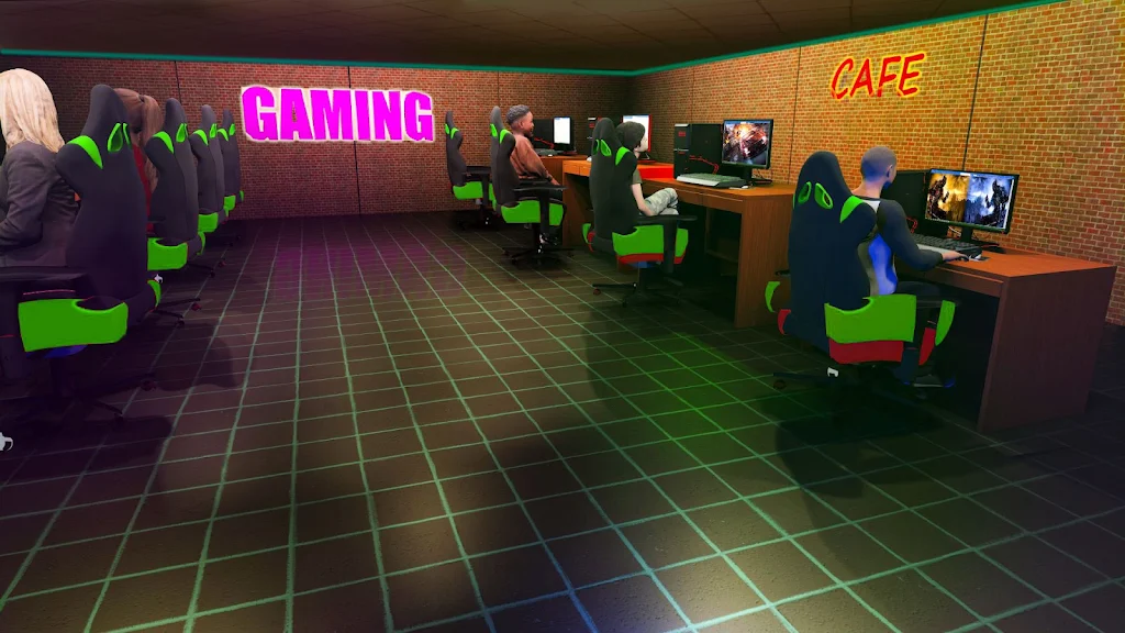 Internet Cyber Cafe Job Sim  Screenshot 3