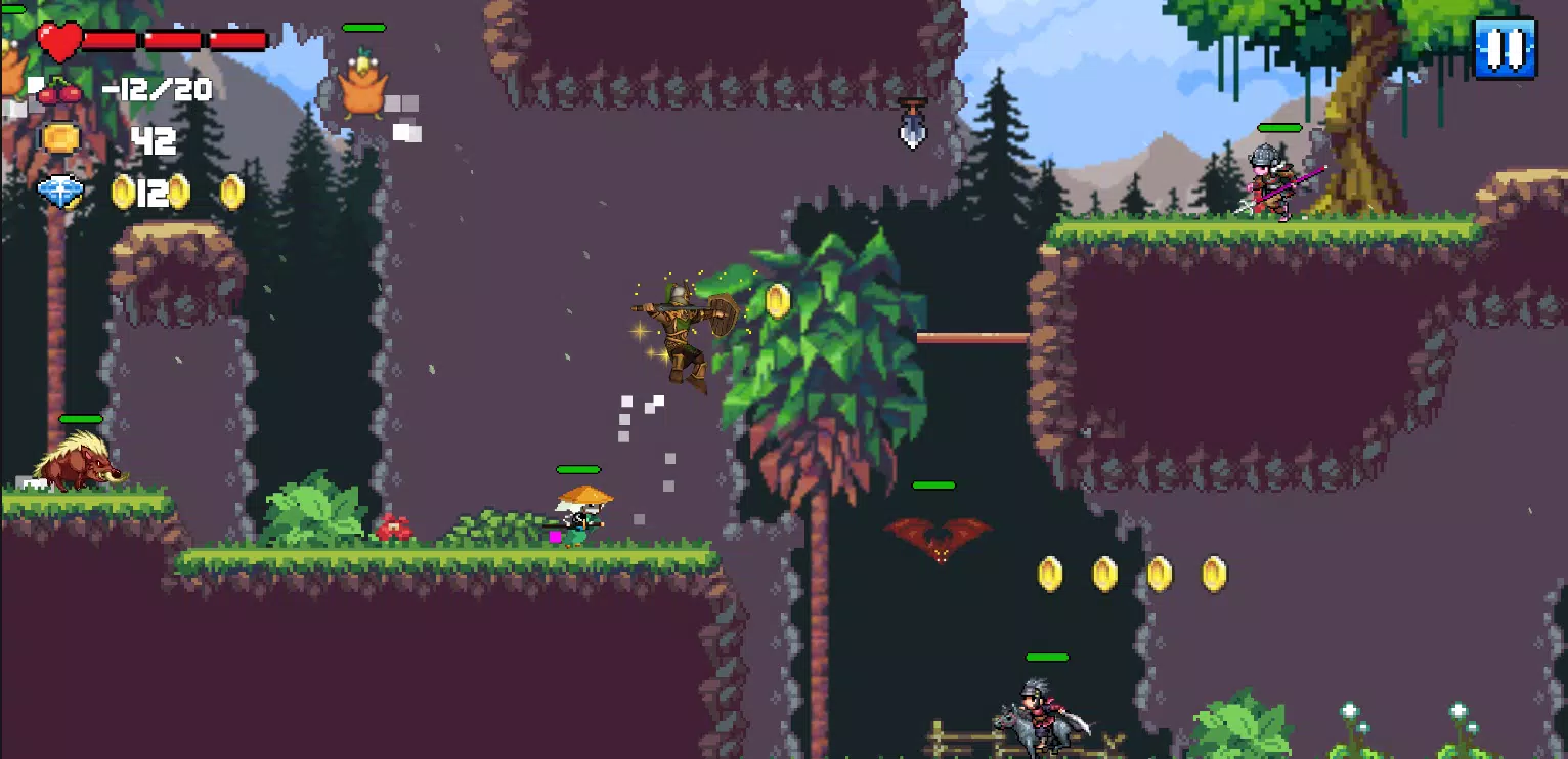 Cherry Knight :2D đi cảnh  Screenshot 4