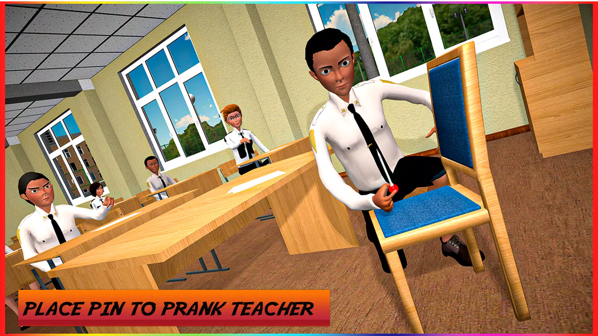 Angry Evil Teacher Creepy Game  Screenshot 1