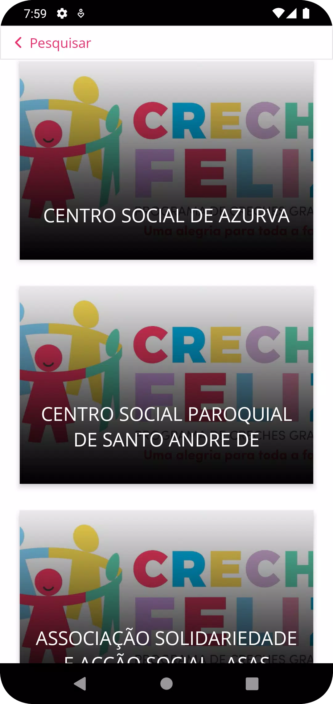 Creche Feliz  Screenshot 2