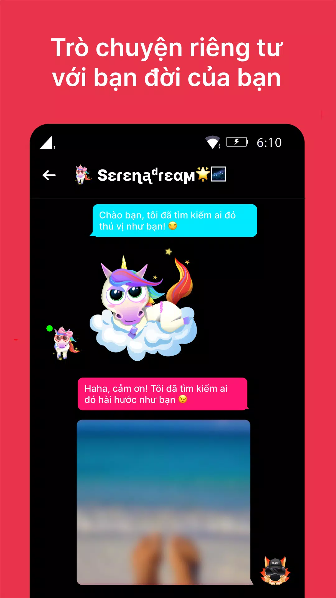 Chat với người lạ, gặp gỡ  Screenshot 3