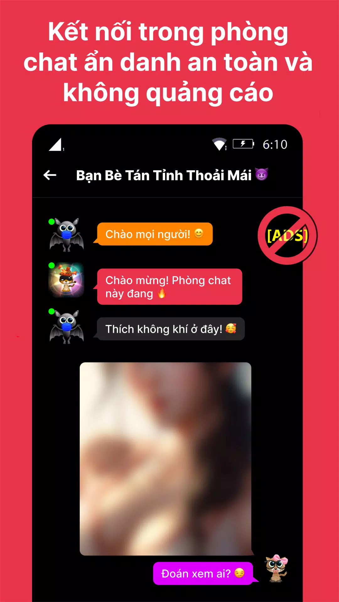 Chat với người lạ, gặp gỡ  Screenshot 1