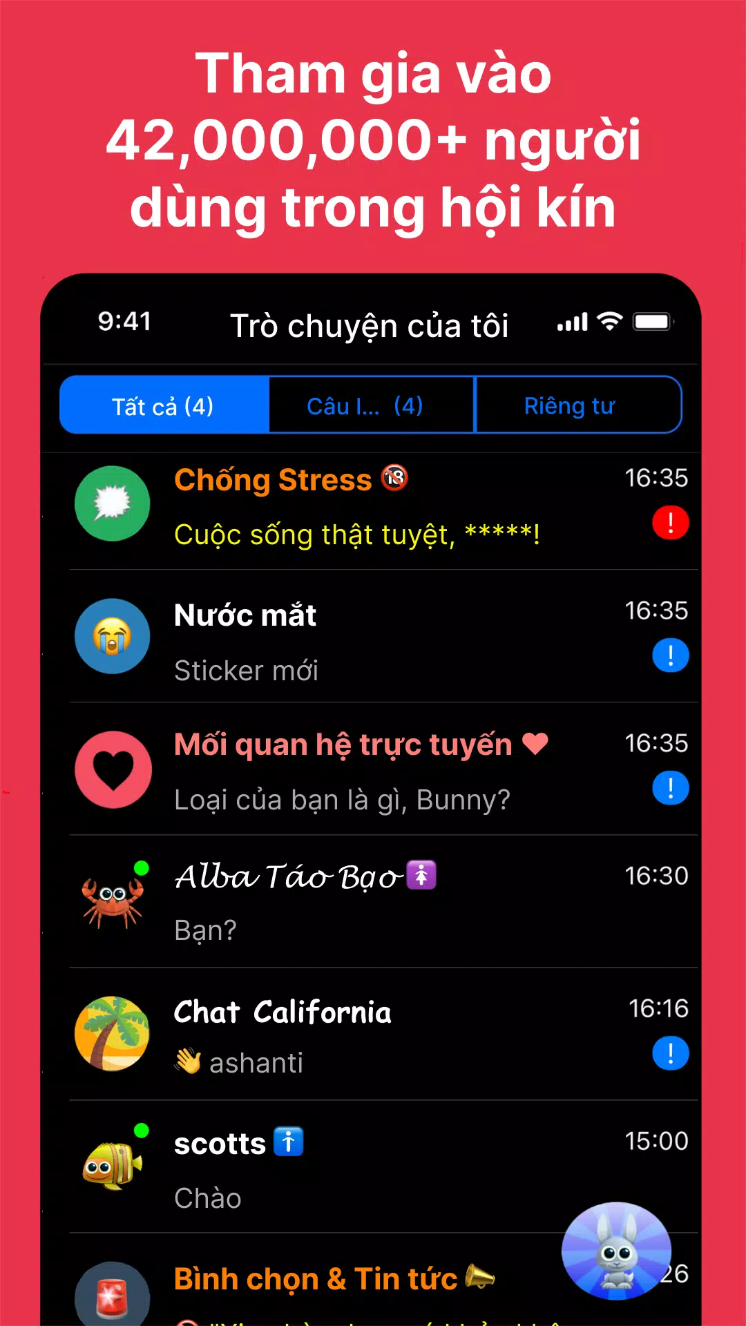 Chat với người lạ, gặp gỡ  Screenshot 2