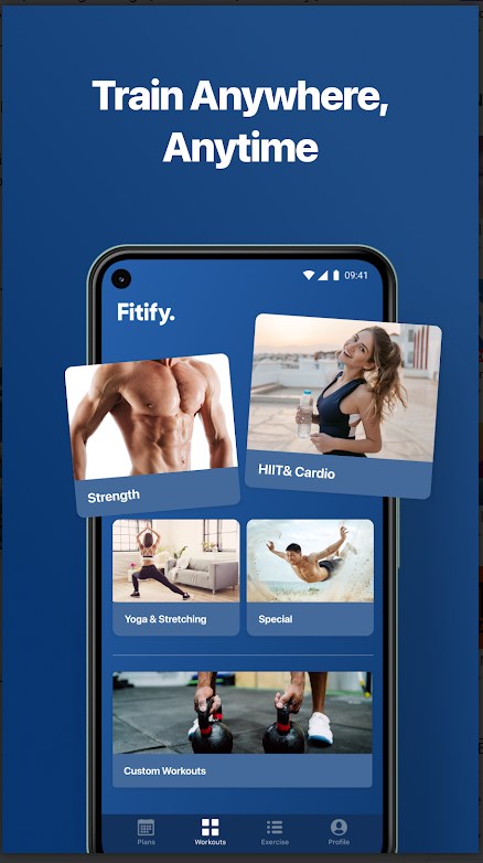 Fitify: Fitness, Home Workout  Screenshot 3