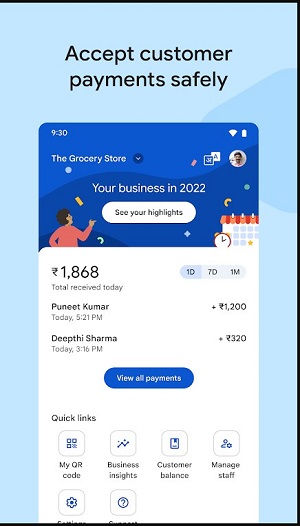 Google Pay for Business  Screenshot 1