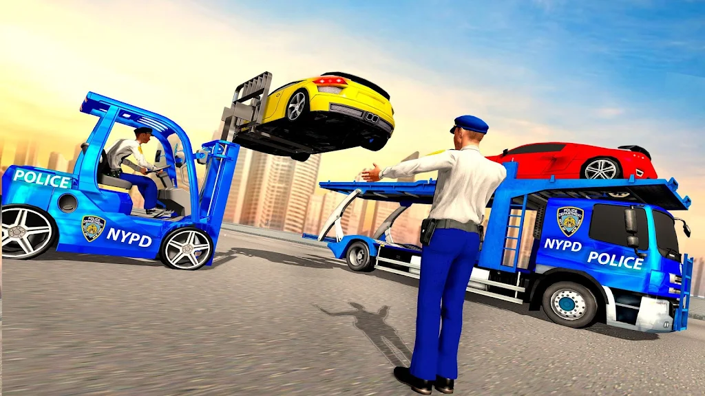 US Police Lifter Parking Simulator  Screenshot 2