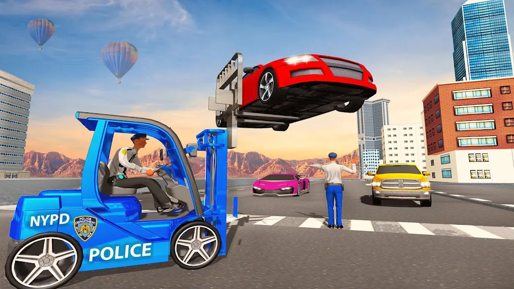 US Police Lifter Parking Simulator  Screenshot 1