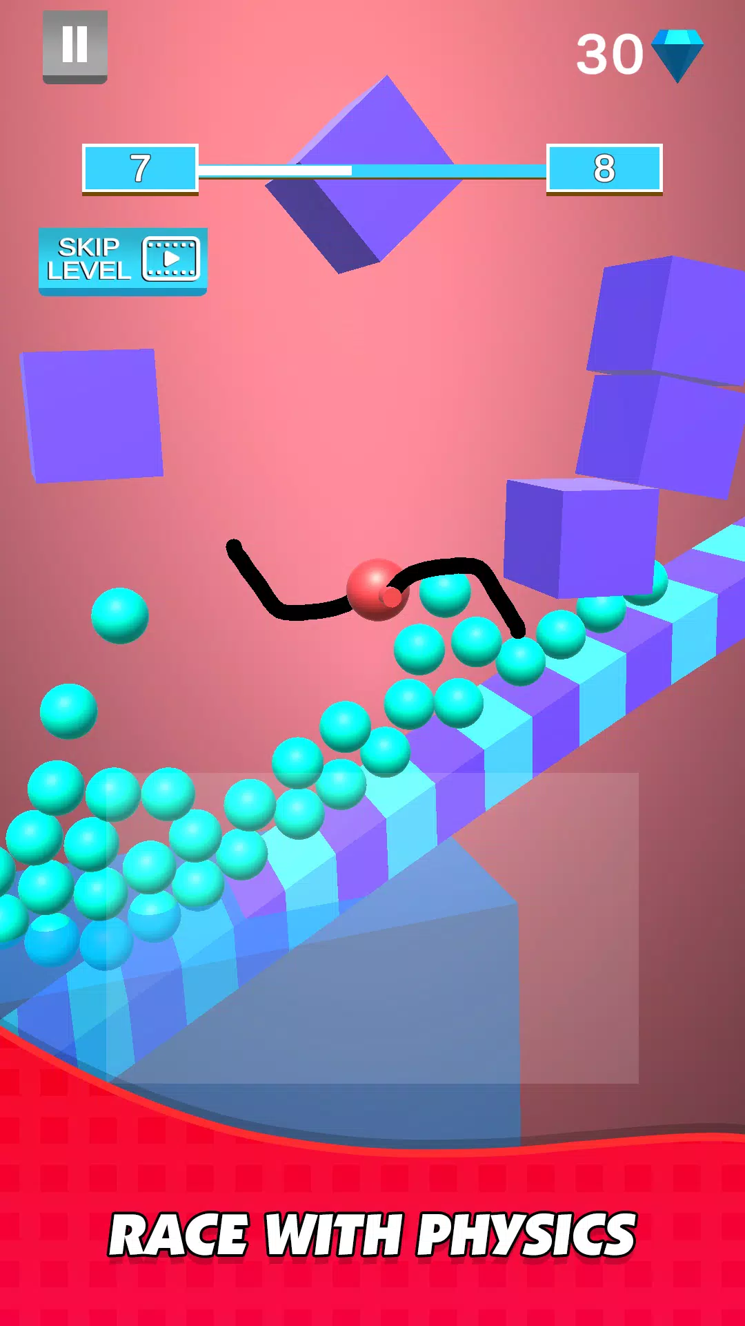 Physics Climber : Line Racing  Screenshot 2