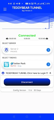 TEDDYBEAR VPN  Screenshot 1