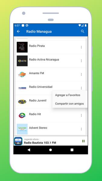 Radio Nicaragua  Screenshot 3