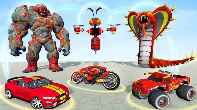 Snake Robot Game - Stone Robot  Screenshot 18