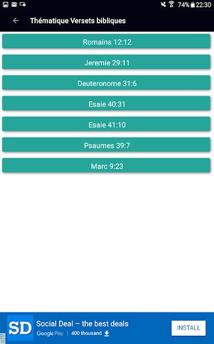 Bible en français Louis Segond  Screenshot 3