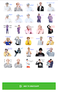 Kpop 1000+ Stickers- WASticker  Screenshot 1