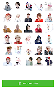 Kpop 1000+ Stickers- WASticker  Screenshot 3