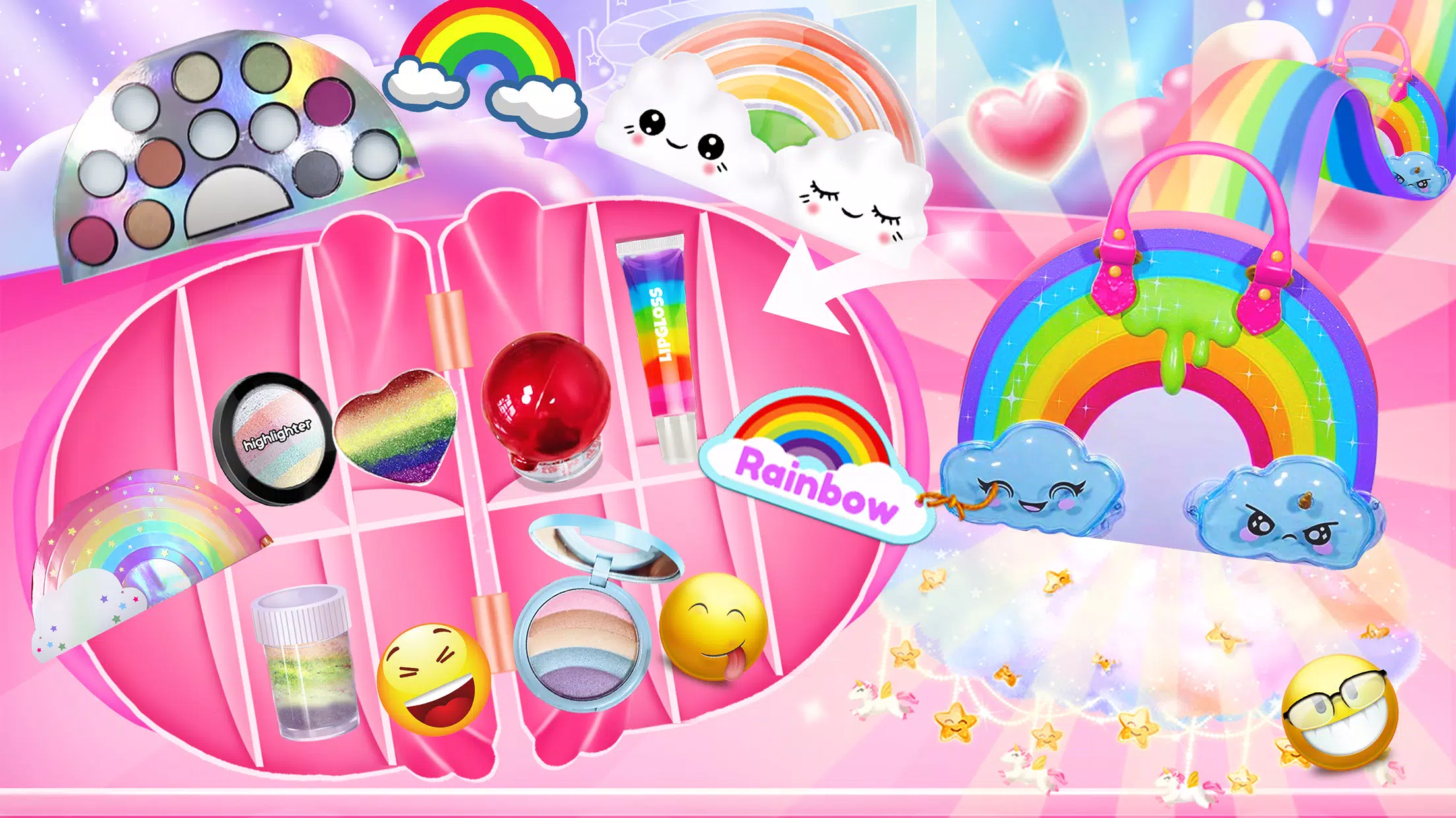 Rainbow Slime Kit  Screenshot 1