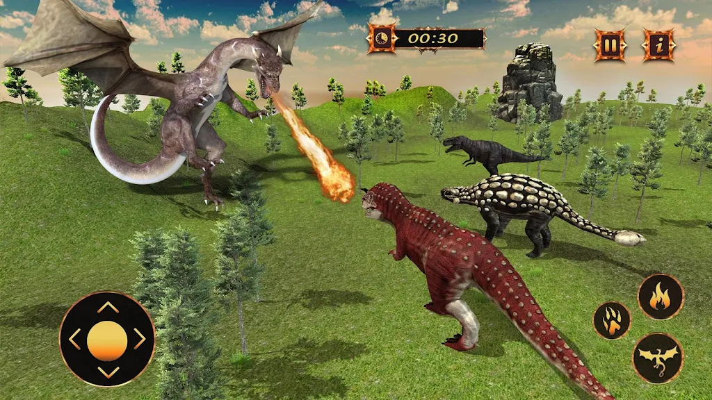 Grand Dragon Fire Simulator  Screenshot 1