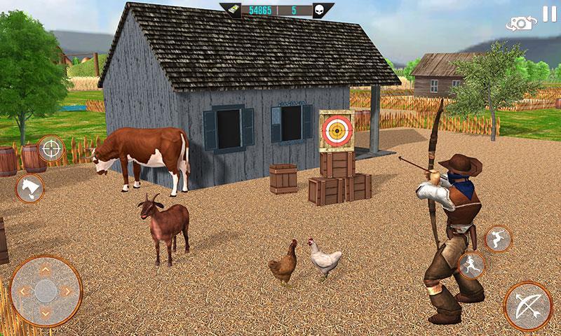 Real Cowboy Gun Shooting 3D  Screenshot 12