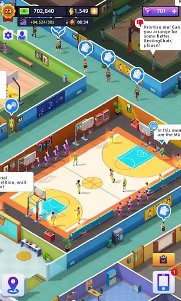 Idle Basketball Arena Tycoon Mod  Screenshot 4