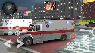 Ambulance Game Car Driving Sim  Screenshot 2