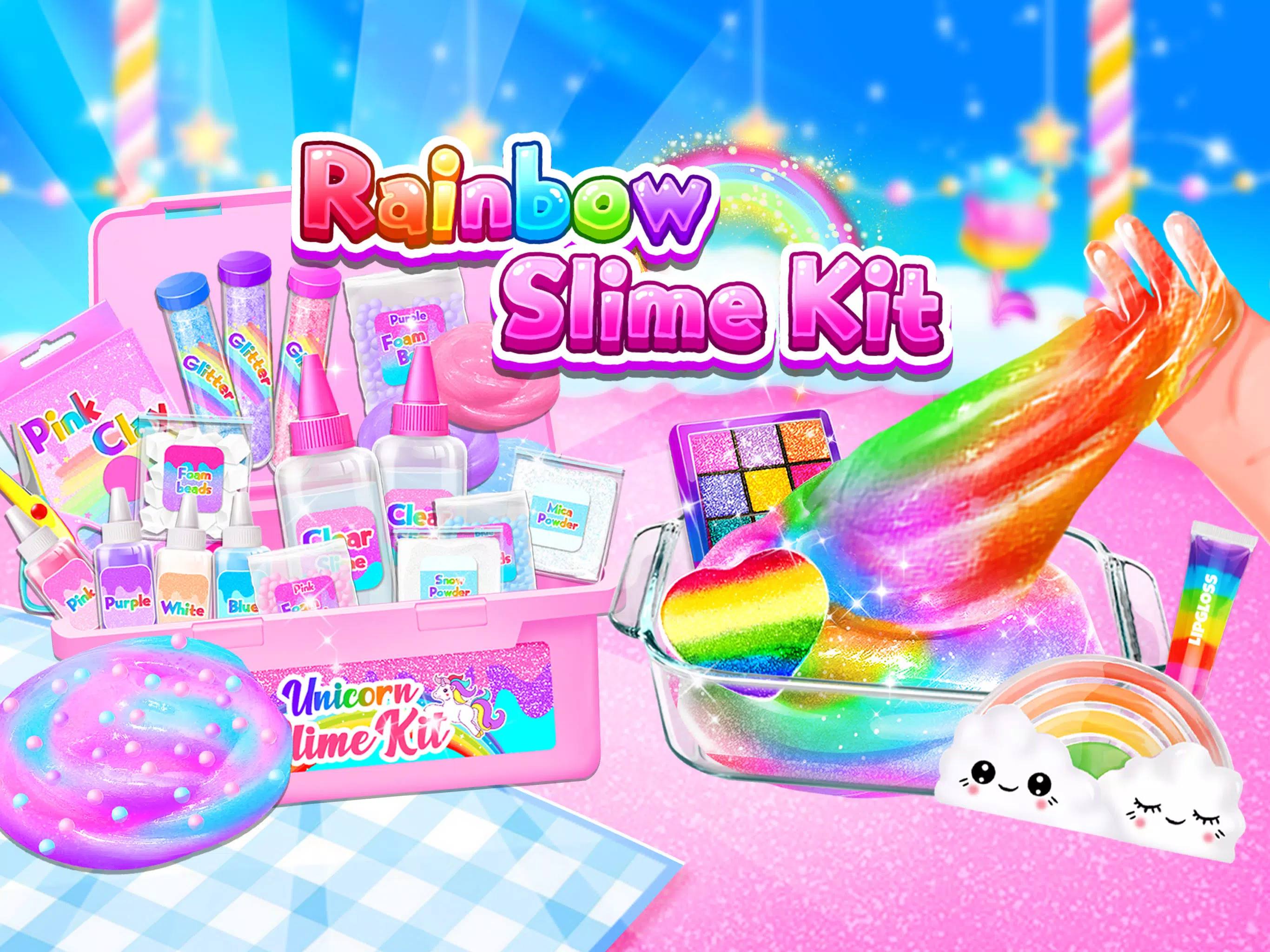 Rainbow Slime Kit  Screenshot 4