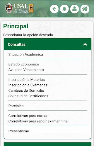 USAL - Gestión Académica  Screenshot 4